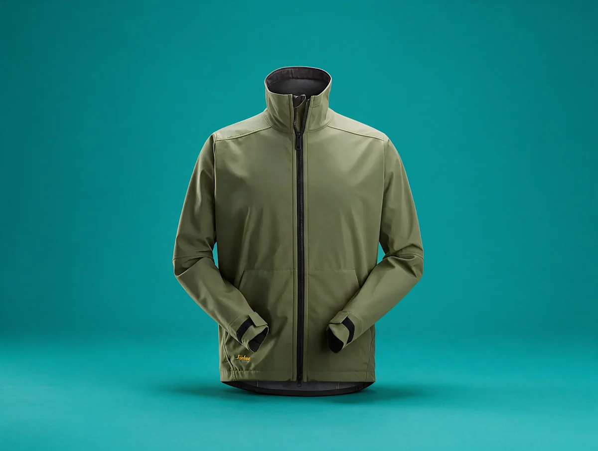 FI Image: SoftShell-työtakki Snickers 1205 khakinvihreä 1592121 (PC694345)