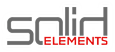 FI/EE Solid elements logo Wihte glow
