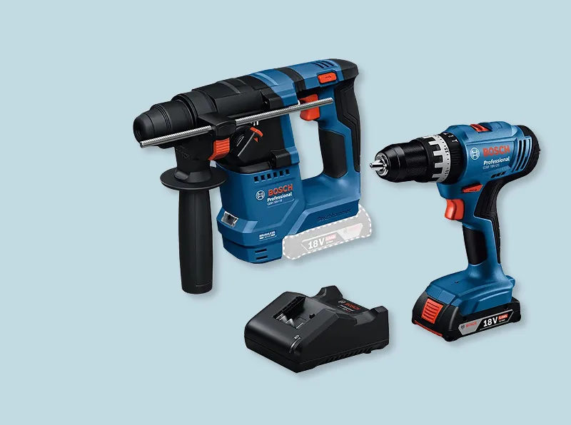 FI Image: Akkukonesarja GSB 18V-25 + GBH 18V-18 Professional 1587723