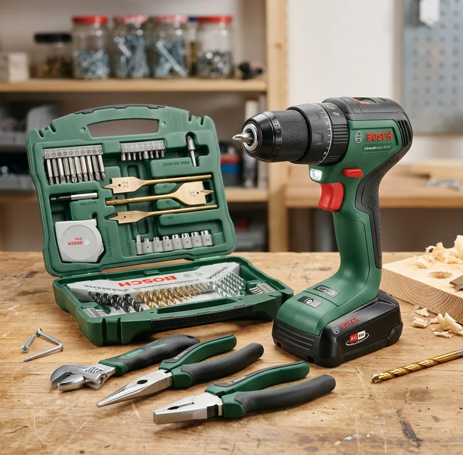 FI Image: Bosch Akkuiskuporakone UniversalImpact 18V-60 + Akku 2,0 Ah 5 1405568