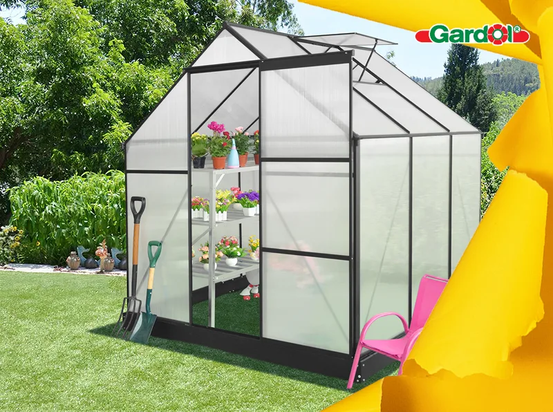 Kasvihuone Gardol Hobby 3,6 m²