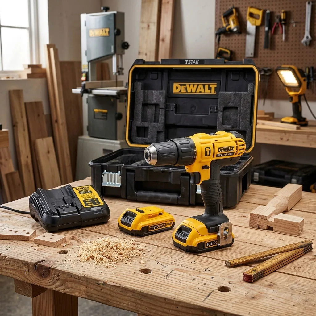 FI Image: Dewalt iskevä porakone DCD776D2-QW 2X2ah 1450971