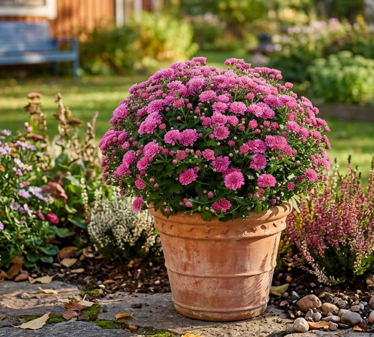 FI Image: Pallokrysanteemi Chrysanthemum Ø 19 cm, värivalikoima 1161436