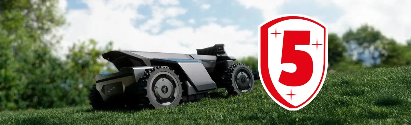 FI Image: 5 vuoden takuu robottiruohonleikkurit (Segway Navimow)