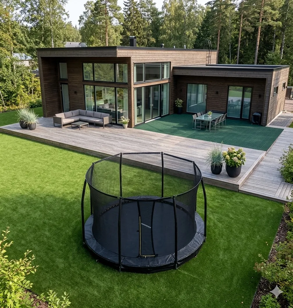 Terrassivaibad ja kunstmuru