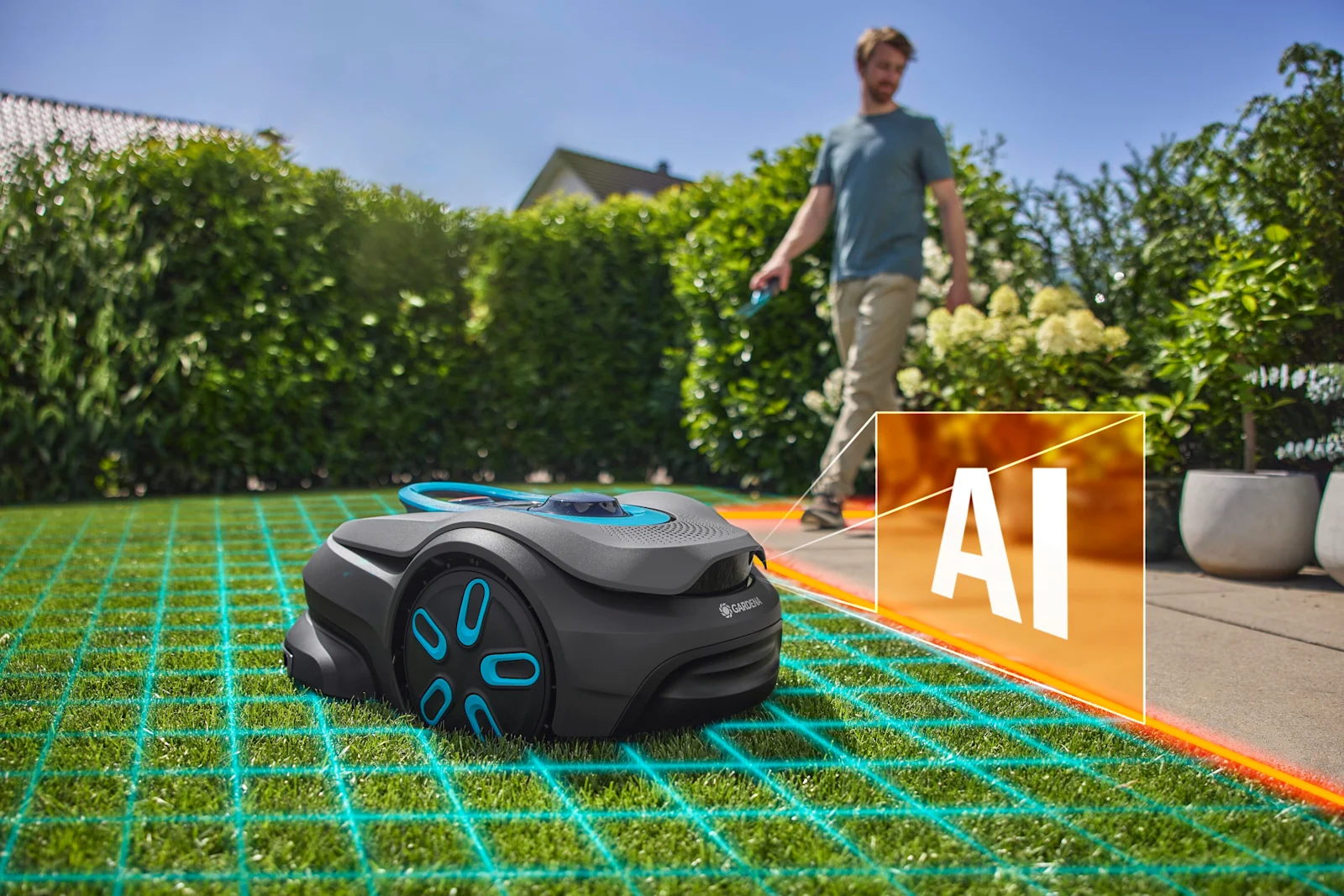 FI Image: Gardena robottiruohonleikkurit - GARDENA smart SILENO sense