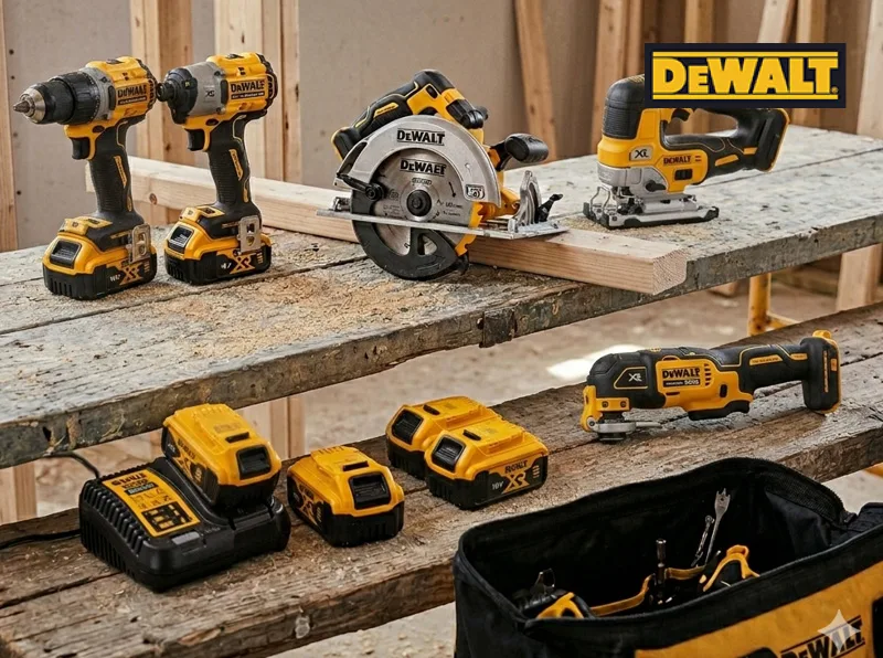 FI Image (Logo): Dewalt Akkukonesarja DCK502P3-QW 1553290