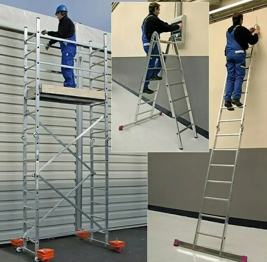 Kokkupandav ehitustelling Krause Corda töökõrgus 4,85 m