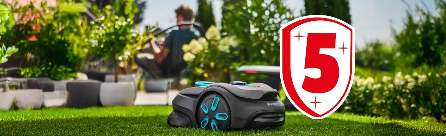 FI Image: 5 vuoden takuu robottiruohonleikkurit