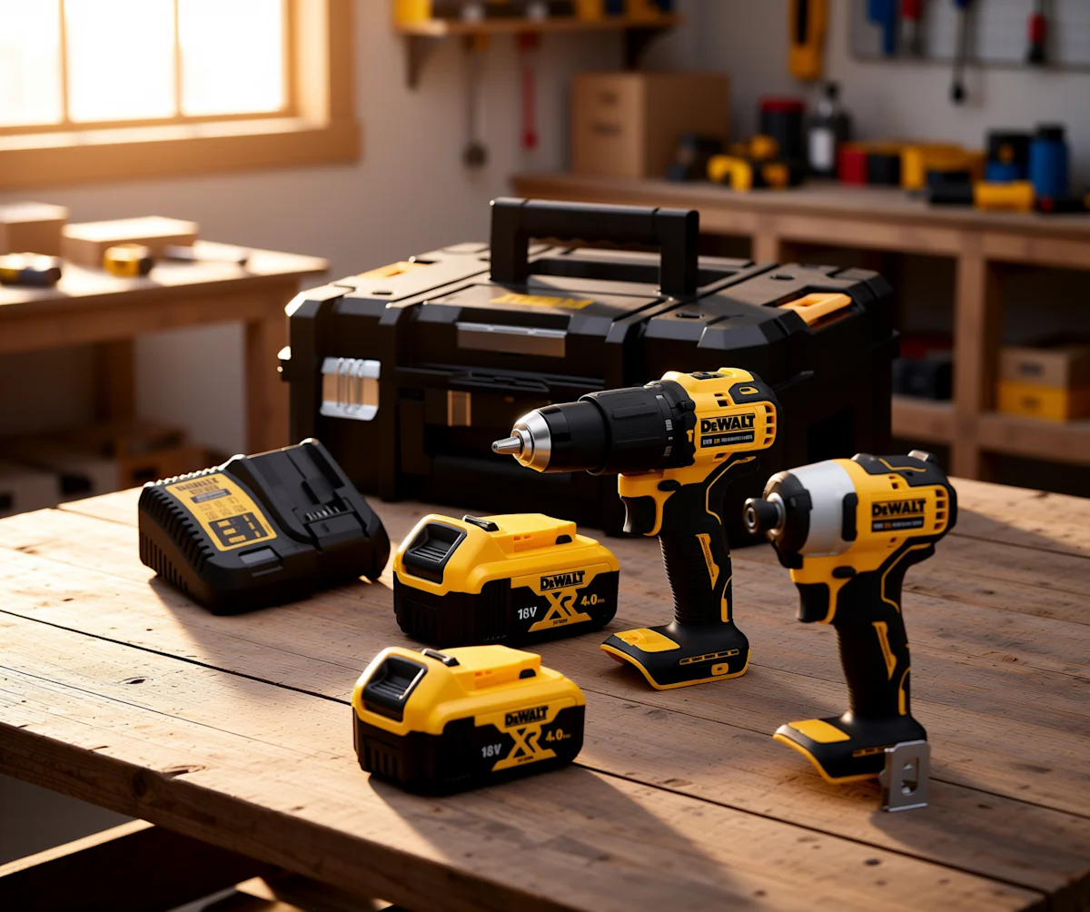 Akkukonesarja DeWalt DCK2062M2T-QW 1324818