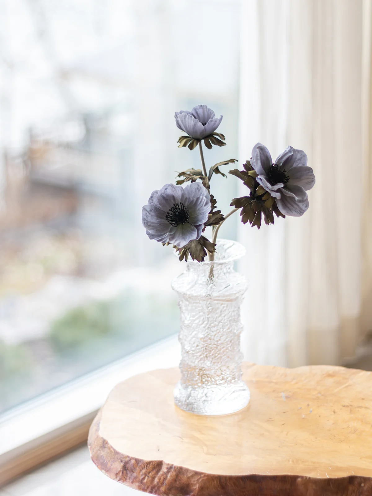 Tekokasvi Bloom Deco Anemone sininen 1675392