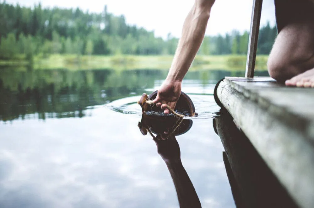 FI Image: löylykiulu mökki