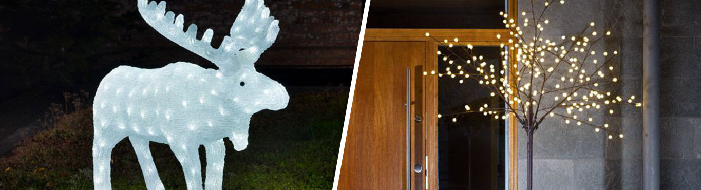 Image: Outdoor Christmas Lights Desktop