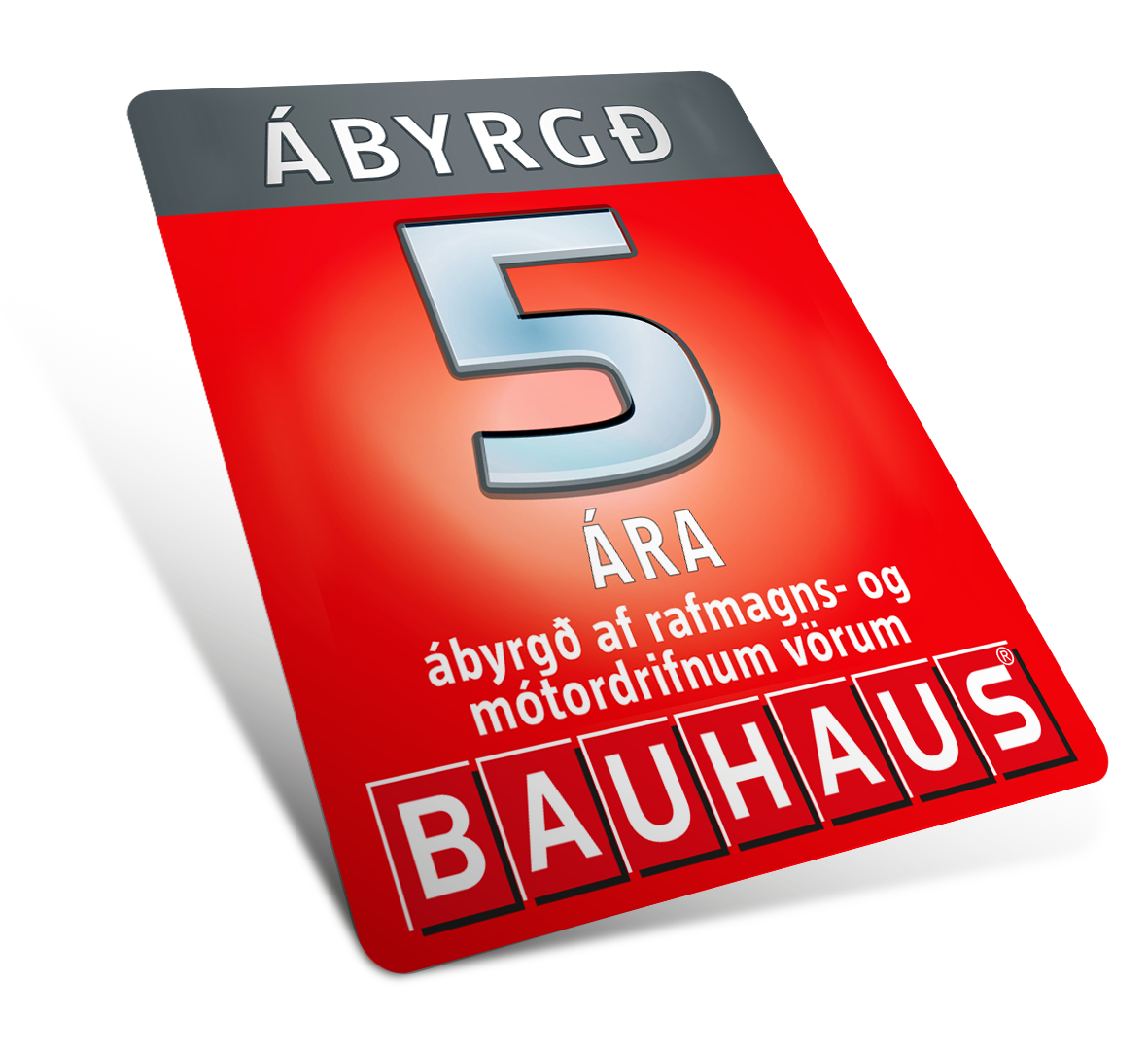 Power Tools 5 Year Warranty Image