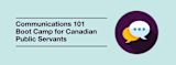 Decorative image: Communications 101 course banner