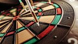 Decorative image of a dartboard