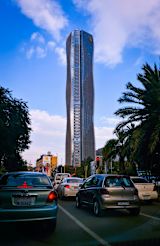High rise building