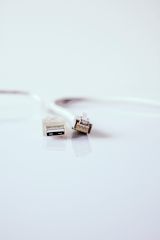 Decorative image of USB and LAN cable for article
