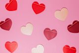 Decorative image of hearts for Valentine's Day article