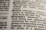 Decorative image of the dictionary