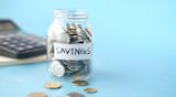 Decorative image of savings jar for article