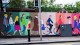 Decorative image of street art for article