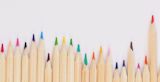 Decorative image of colouring pencils for article