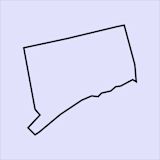Illustration of the state of Connecticut