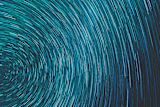 Decorative image of the path/ines the stars travelled in the sky
