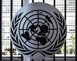 Decorative image of United Nations logo