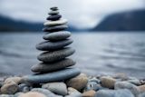 stacked rocks balance