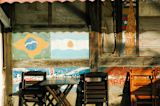 Decorative image of a patio in Brazil