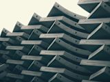 Decorative image of stacked geometric shapes for article