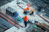 workers on a contruction site