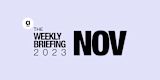 Content Card – The Weekly Briefing Nov