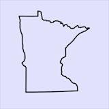 Illustration of the state of Minnesota