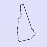 Illustration of the state of New Hampshire