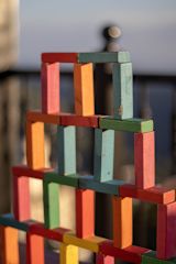 Decorative image of blocks for article