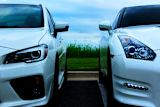 Decorative image of two cars for article