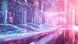 Abstract image depicting data