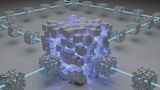 Decorative image of blocks in a blockchain for article