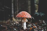 Decorative image of a mushroom for article