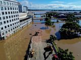 Image of the extreme rainfall in Brazil - Human Rights for Climate banner