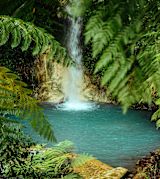 Decorative image of waterfall for article