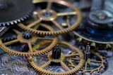 Decorative image of cogs for article