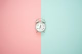 Decorative image of clock for article