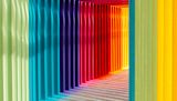 Decorative image of colourful corridor for article