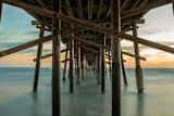 Decorative image of a pier for article