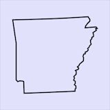 Illustration of the state of Arkansas