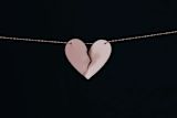 Decorative image of a broken heart for an article
